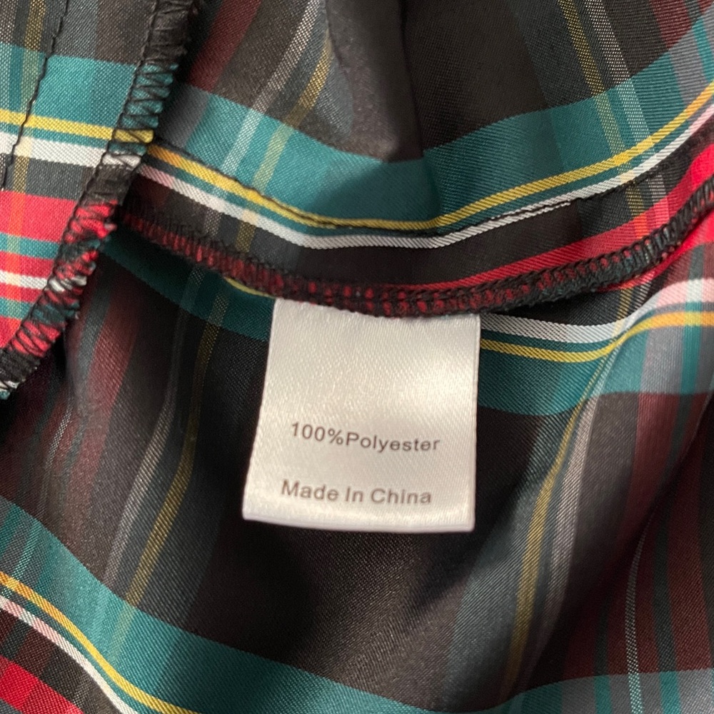 Tuckernuck Highland Tartan Royal Shirt Dress - Picture 10 of 11